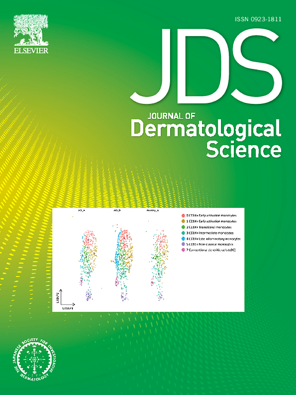 Go to journal home page - Journal of Dermatological Science